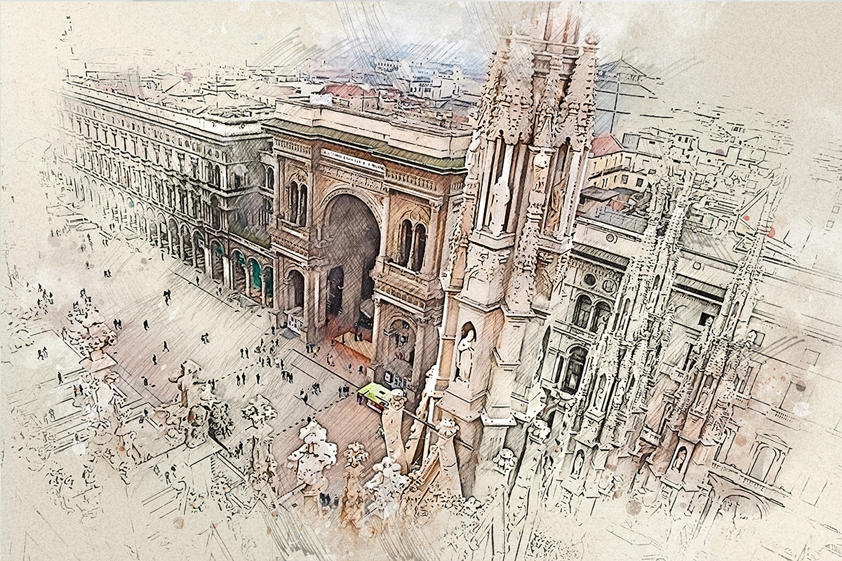 Quick Sketch Photoshop Action, an Action Add-On by GorynArt (Photo 10 of 17)