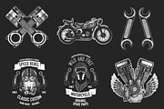 Animal motorcycle emblem logo, a Branding & Logo Template by Art Loft (Thumbnail 3 of 5)