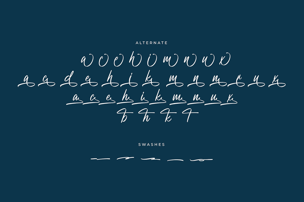 Soulmate Dream Modern Handwritten, a Script Font by RantautypeStudio (Photo 14 of 15)