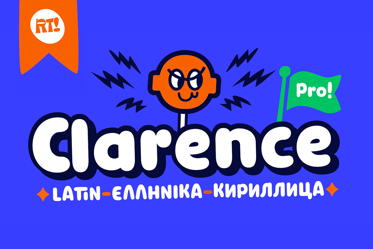 Clarence Pro-60% Off /Cyrillic-greek, a Font by Rodrigo Typo (Photo 1 of 11)