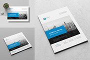 Clean & Modern Brochure | 3 Sizes, a Brochure Template by Pro-Gh (Thumbnail 1 of 28)