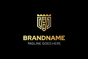 Letter H Shield King Logo, a Branding & Logo Template by Pray Art Design Studio (Thumbnail 1 of 2)