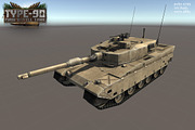 Type-90 Main Battle Tank, a Cars & Vehicle 3D Model by Beatheart Creative Studio (Thumbnail 12 of 14)