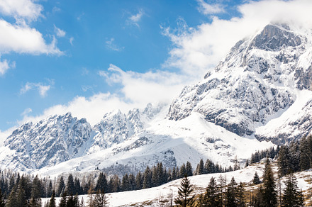 Mountain in Mühlbach am Hochkönig, a Nature Photo by misign