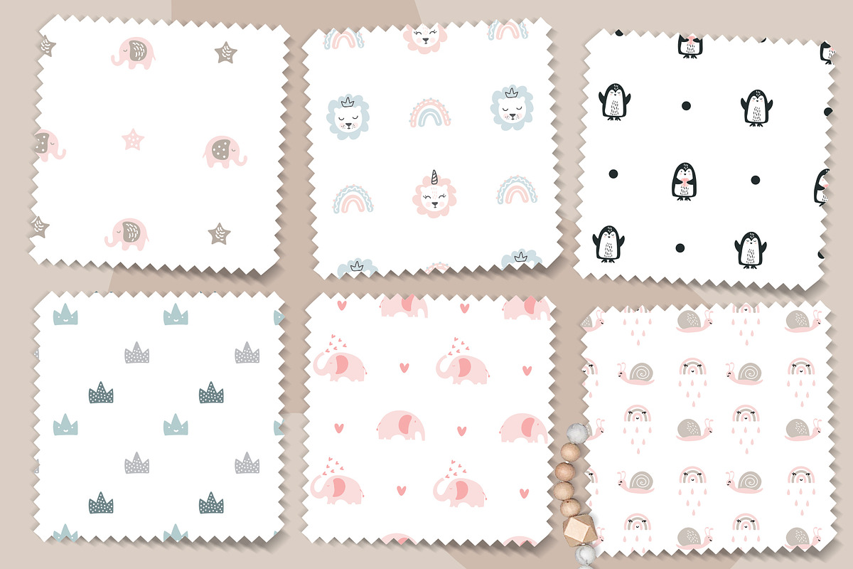 Baby nordic patterns, a Pattern Graphic by Happy Letters (Photo 7 of 14)