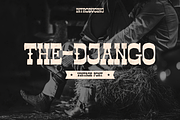 The Django – Vintage Font, a Sans Serif Font by Pinisi ART (Thumbnail 1 of 10)