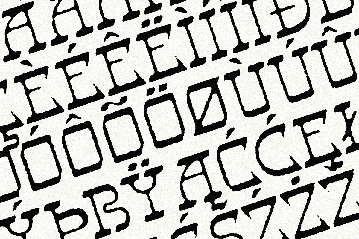 MC Del Toro - Regular and Stamped, a Slab Serif Font by McLetters (Photo 5 of 8)