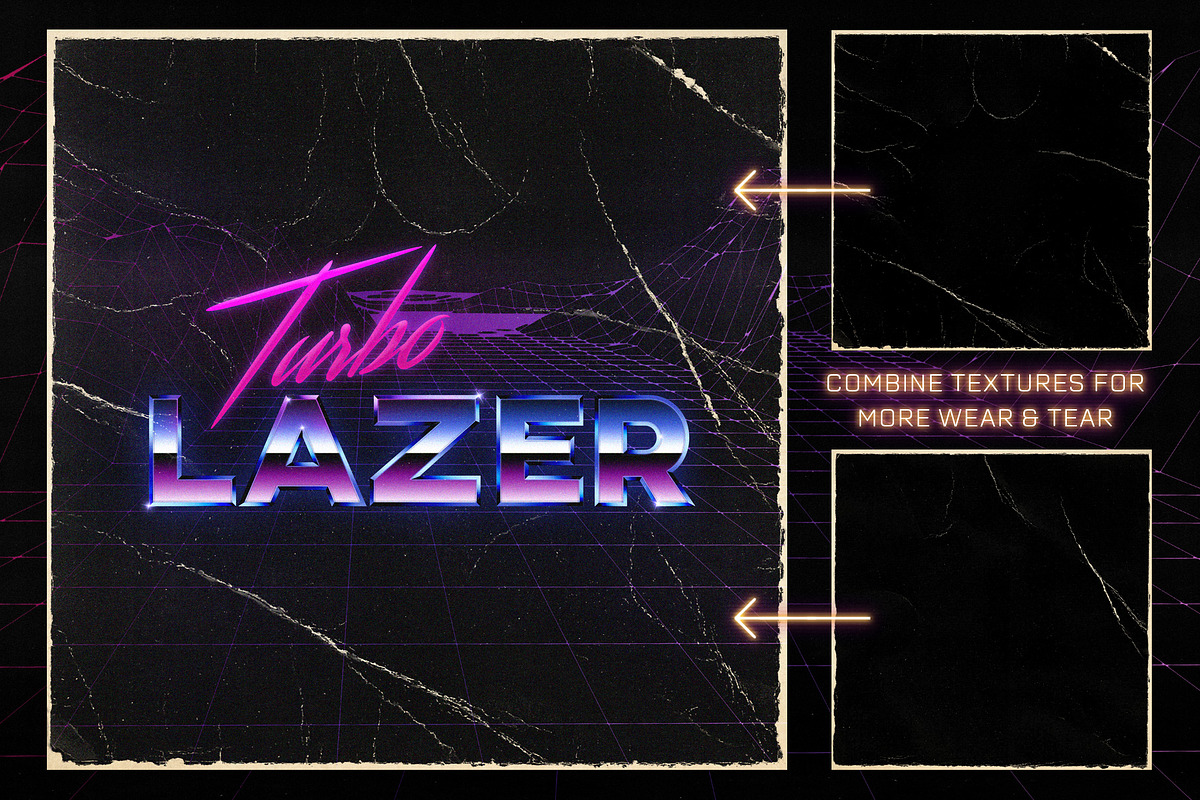 Retro 80s Cover Art Textures, a Texture Graphic by Spoon Graphics (Photo 4 of 7)