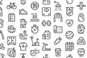 Fitness Icons set, an Outline Icon by Volyk (Thumbnail 4 of 5)