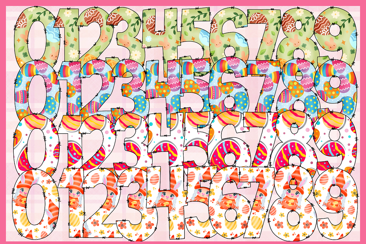 Easter Cutie-PNG fonts, a Font by It me digital art (Photo 3 of 8)