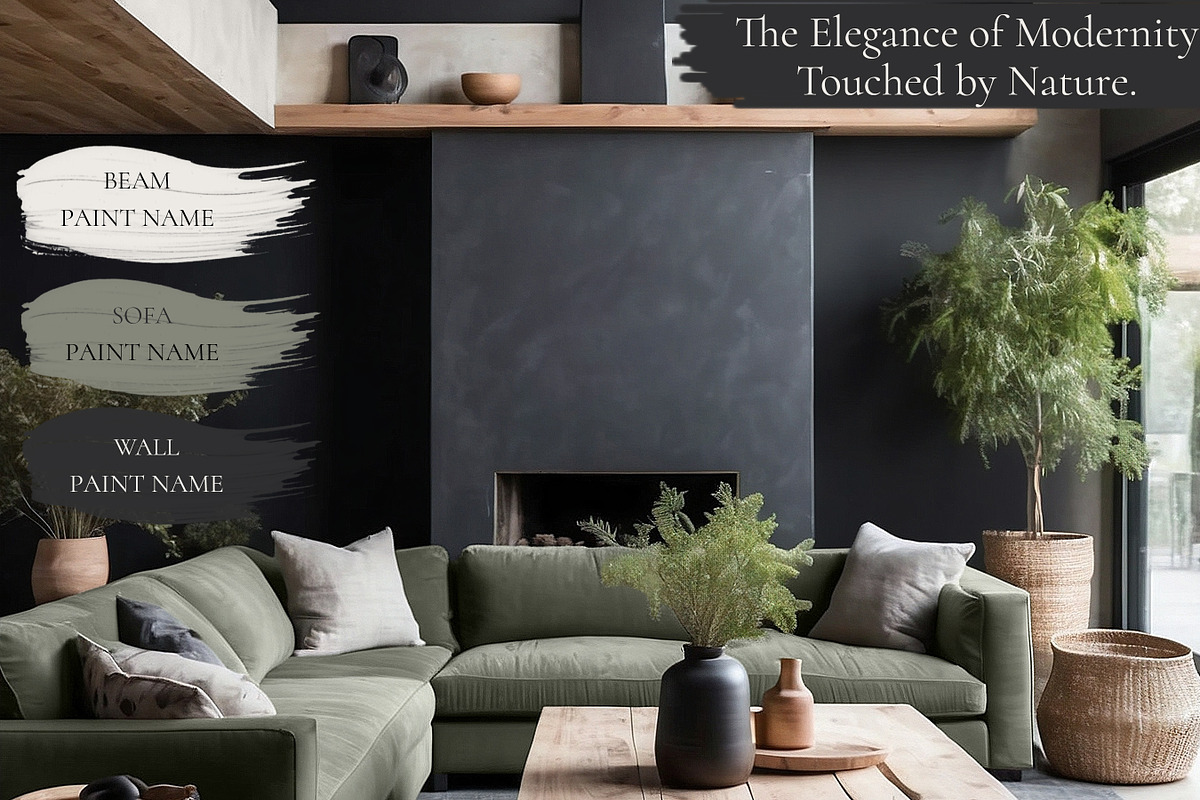 SW Modern Farmhouse Paint Palette, a Presentation Template by CONCEPT COLORS (Photo 6 of 8)