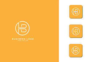 HB,B H, Abstract Logo Design