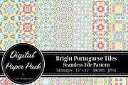 Bright Portuguese Watercolor Pattern, a Pattern Graphic by Gen Aumonier (Thumbnail 7 of 7)