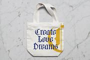 Bluster Elation Modern Blackletter, a Blackletter Font by timelesstype.co (Thumbnail 10 of 20)