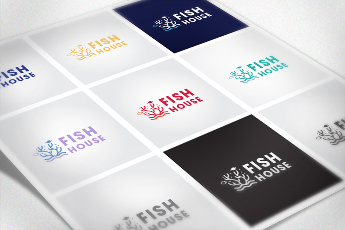 Fish House, a Branding & Logo Template by Cre8iveSense (Photo 3 of 4)
