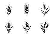 Wheat Field Silhouette Bundle, an Illustration by Designs_River (Thumbnail 6 of 9)