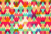 Vector Triangle Patterns 2, a Pattern Graphic by Gudiny (Thumbnail 6 of 10)
