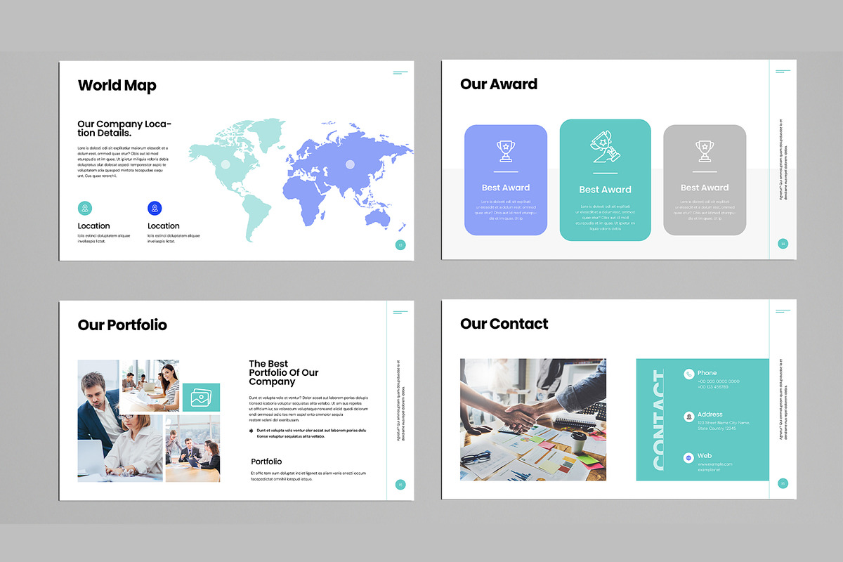 Business Plan Presentation Template preview 5