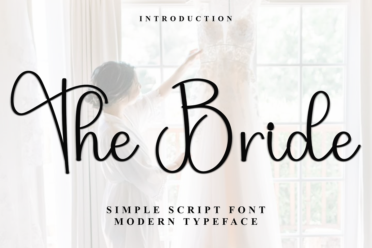 The Bride, a Handwritten Font by InermediaSTUDIO (Photo 1 of 8)