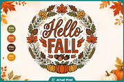 Fall Autumn Quotes Bundle, a Seasonal Illustration by Actual Pixel (Thumbnail 12 of 15)