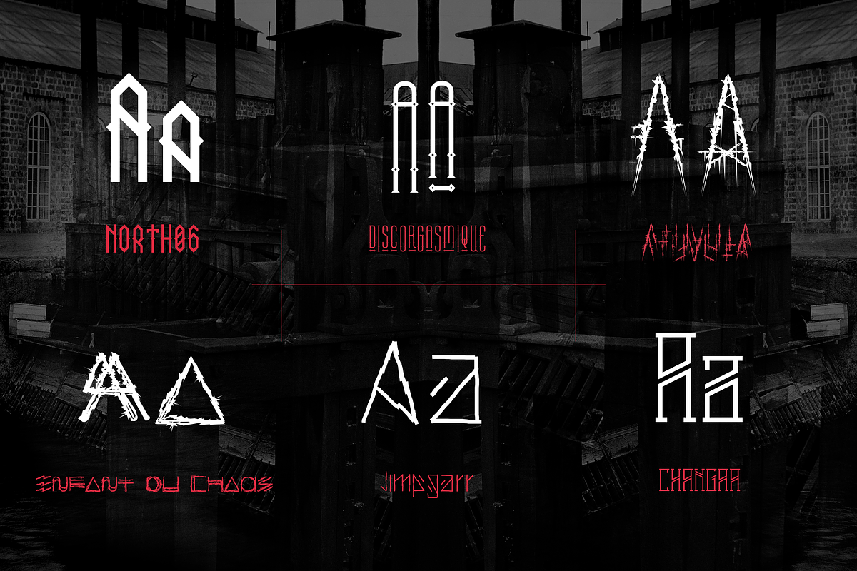 Brutal font bundle + 6 fonts + bonus, a Font by David is Creative (Photo 3 of 5)