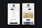 BLOS - Link-In-Bio Carrd Template, a Landing Page Template by PixaSquare (Thumbnail 3 of 3)