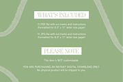 Let It Snow Christmas Card, a Card Template by StudioSage (Thumbnail 2 of 3)