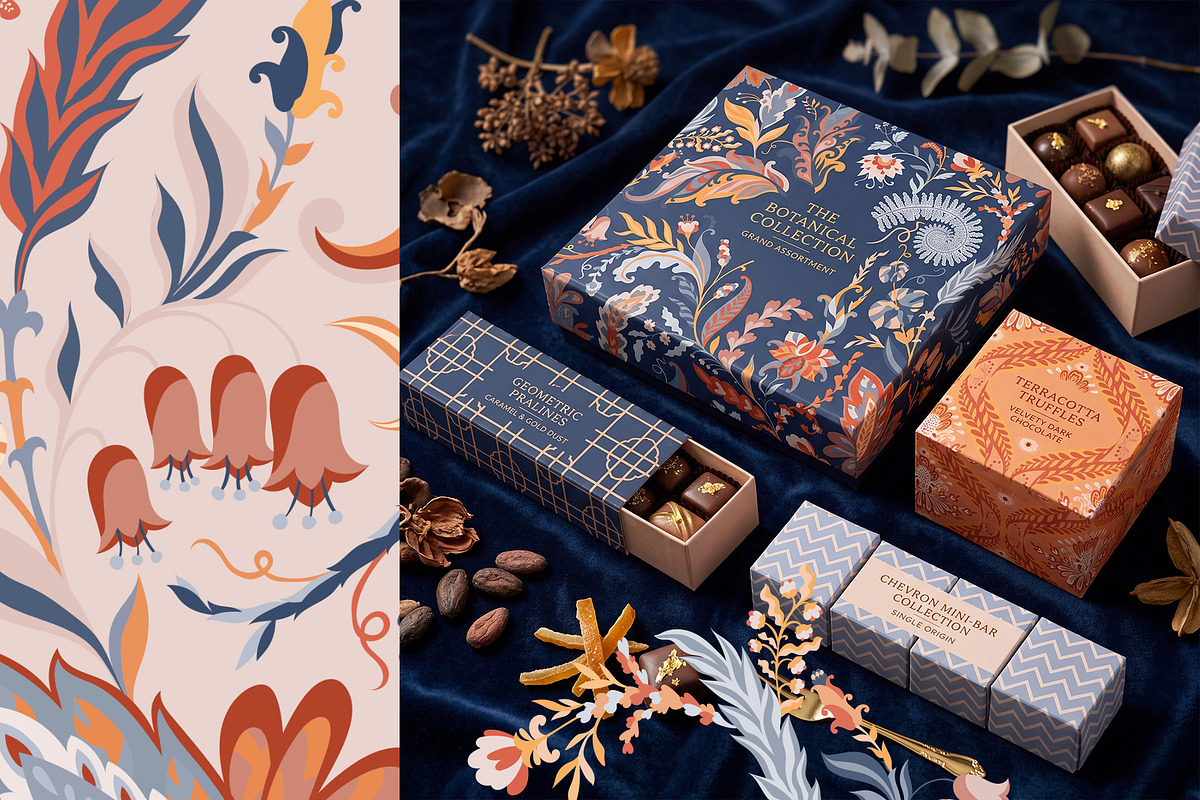 Boho Damask & Geometric Patterns, a Pattern Graphic by Sonulkaster (Photo 7 of 10)