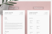 Word Resume & Cover Letter Template, a Resume Template by DemeDesign (Thumbnail 2 of 6)
