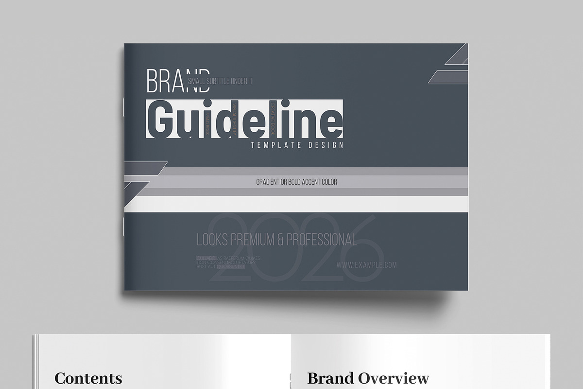 Business Identity Brand Guideline, a Brochure Template by MightyDesign (Photo 2 of 8)