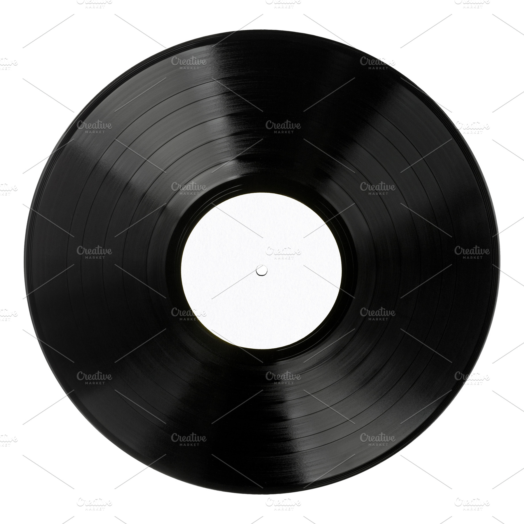 Black vinyl record close up isolated, an Arts & Entertainment Photo by BOOCYS