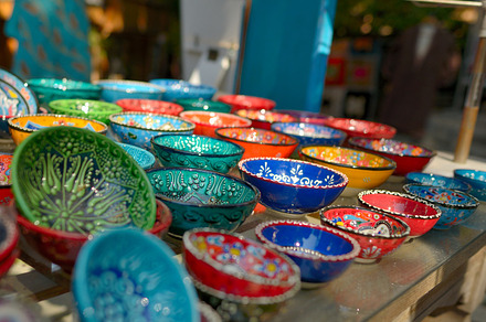 Pottery bowls
