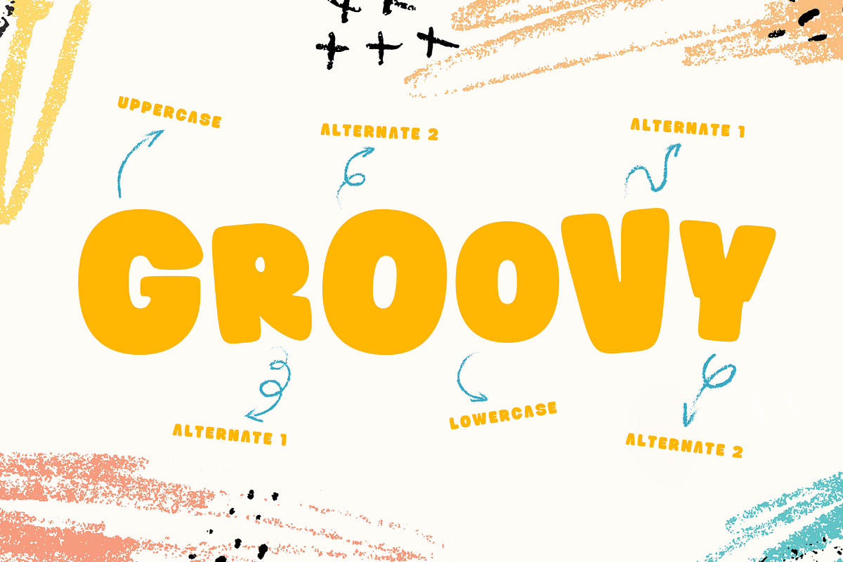 Bubble Gummy | Playful Display Font, a Sans Serif Font by Mahesans Co (Photo 2 of 10)