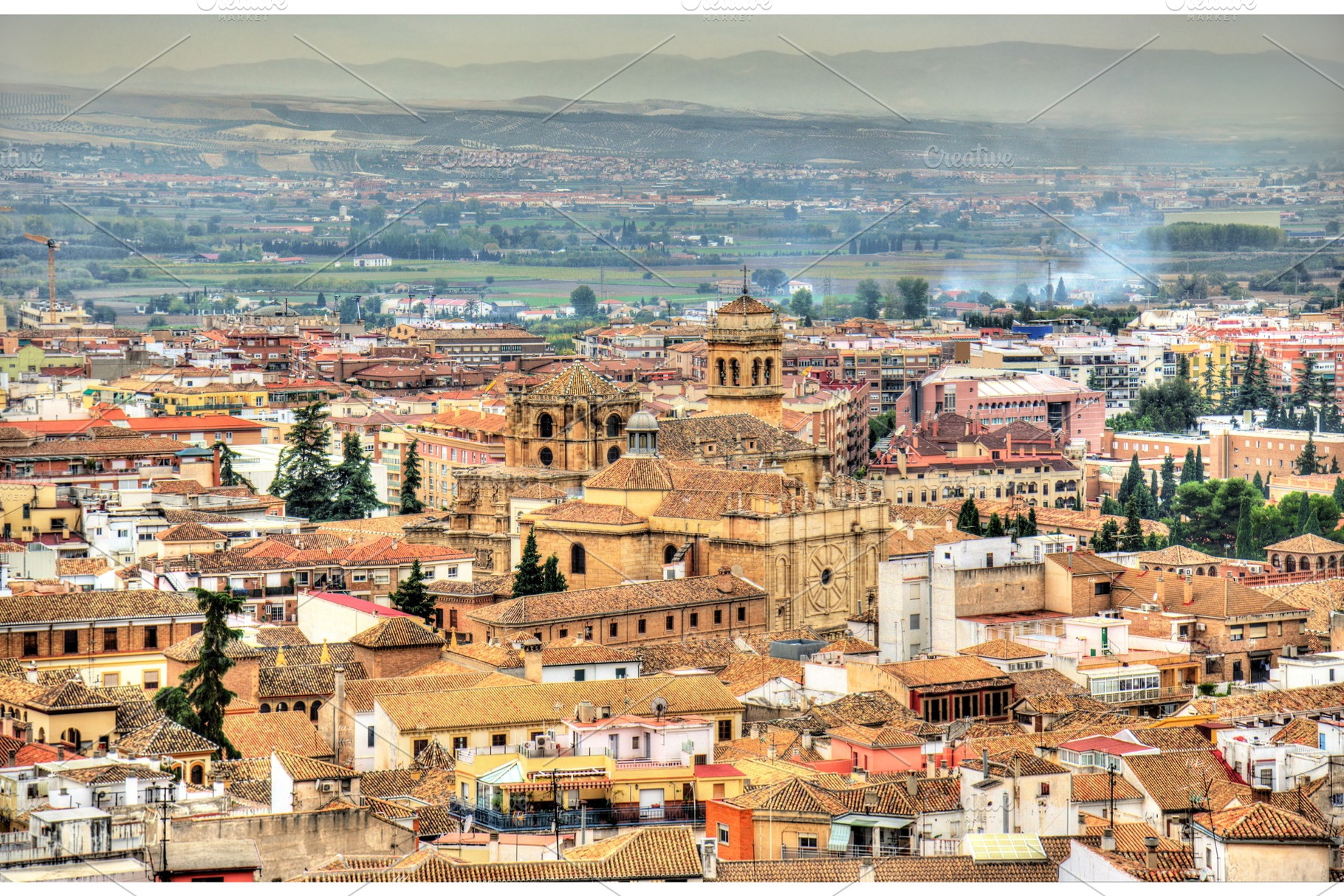 View of San Jeronimo Monastery in Granada, Spain, an Architecture Photo by Leonid Andronov