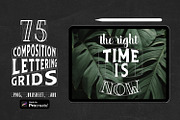 Lettering Grids Stamp Brushes, a Brush Add-On by Julia_Raketic (Thumbnail 1 of 7)