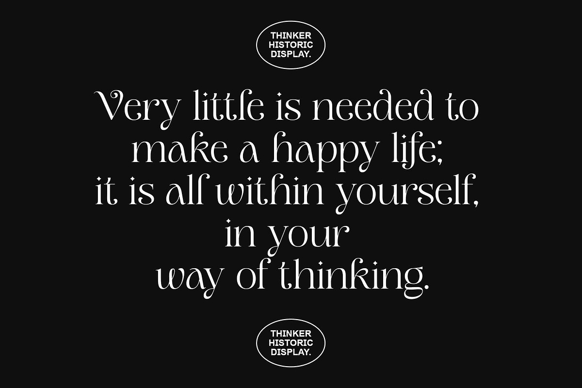 Thinker Historic, a Serif Font by INKSUN™ (Photo 8 of 8)