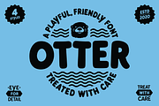 Otter Font Family, a Sans Serif Font by Hemphill Co (Thumbnail 1 of 11)