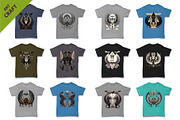 Bundle 27 T-Shirt-designs. Egyptian., a Pattern Graphic by KENO Mascots (Thumbnail 2 of 4)