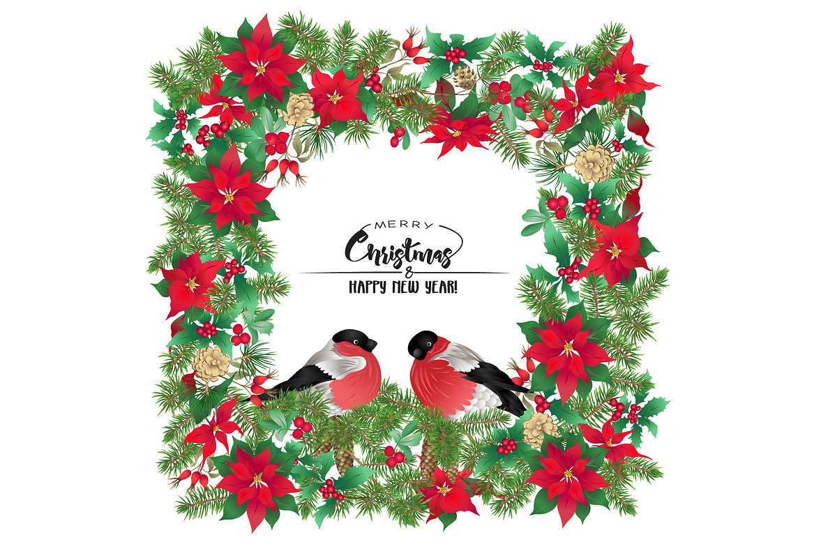 Christmas Wreath Elements Set, an Object Graphic by Elen-Lane (Photo 4 of 6)