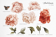 Watercolor Floral Bundle, a Texture Illustration by ollalya (Thumbnail 54 of 112)