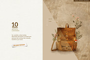 Magic Canvas Photoshop textures, a Layer Style Add-On by Lisa Glanz (Thumbnail 2 of 13)