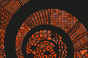 Set of zentangle patterns, a Pattern Graphic by ekmelica (Thumbnail 6 of 6)