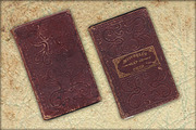 10 Vintage and Antique Book Covers, a Texture Graphic by Blue Line Design (Thumbnail 5 of 5)