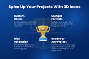 3D Resume Icons, an Object 3D Model by Flat Icons (Thumbnail 2 of 8)