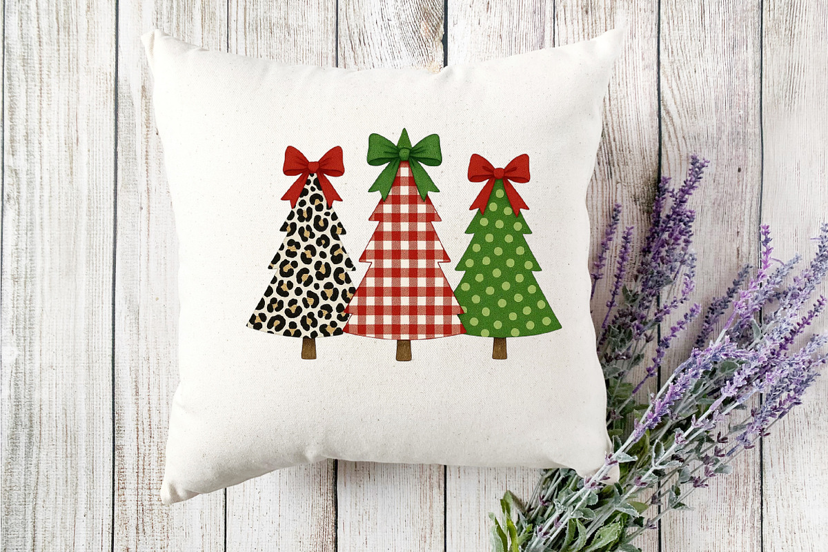 Colorful Coquette Christmas Tree Png, an Illustration by Designking (Photo 2 of 4)