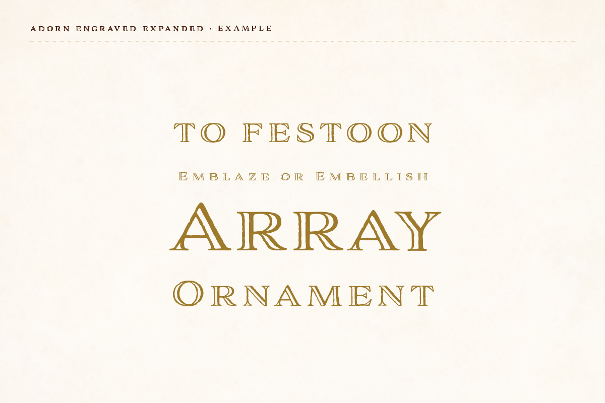 Adorn Collection, a Sans Serif Font by Laura Worthington (Photo 34 of 62)