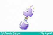 Autumn Png, T-Shirt Design shirt, an Illustration by Watercolor design (Thumbnail 1 of 3)