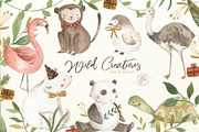 Wild Creatures, an Animal Illustration by Flora+Bear (Thumbnail 1 of 7)
