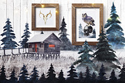 Watercolor Witchy Winter, a Food Illustration by Fluffy Unicorn (Thumbnail 5 of 14)