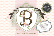Bella Monograms & more, an Illustration by KLUGE+CO (Thumbnail 1 of 11)